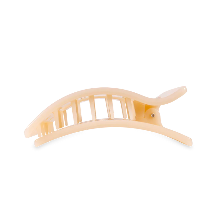 TELETIES Medium Flat Rectangle Claw Clip