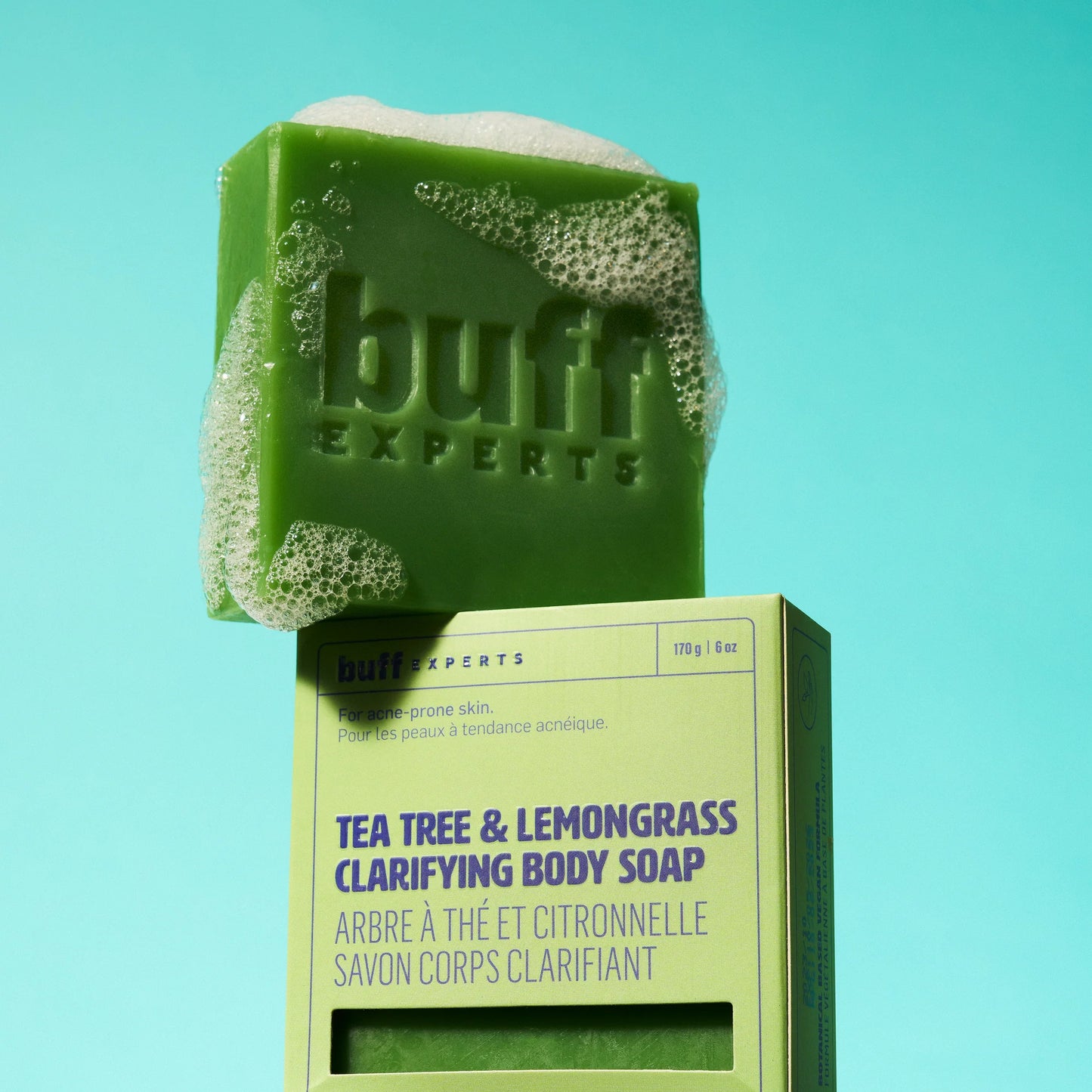 buff Experts Tea Tree & Lemongrass Clarifying Body Soap