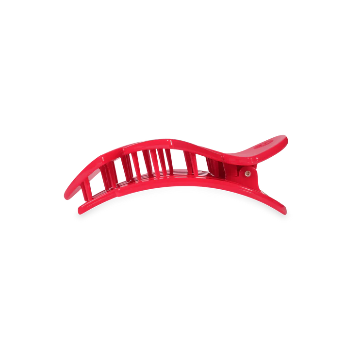 TELETIES Red Heart to Heart Tiny Flat Hair Clip