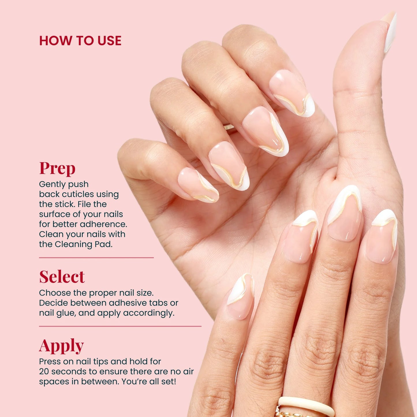 flutterhabit Casual But Make It Chic Press on Nails