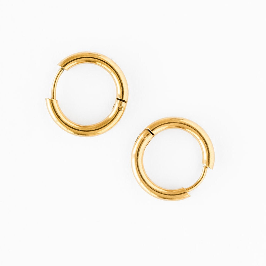Pip Pop Post Hoop Earrings