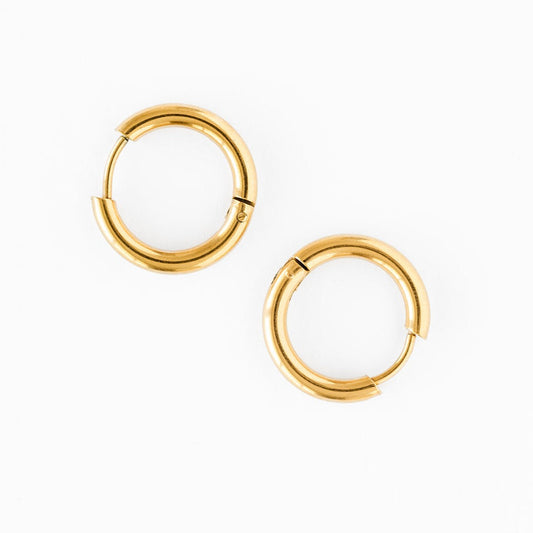 Pip Pop Post Hoop Earrings