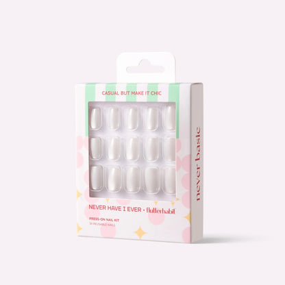 flutterhabit Casual But Make It Chic Press on Nails