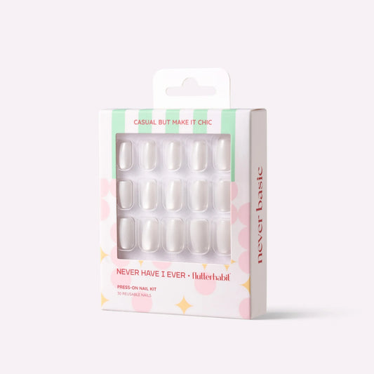 flutterhabit Casual But Make It Chic Press on Nails
