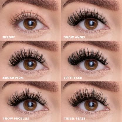 flutterhabit The Holiday Edit Pre- Glued Lashes