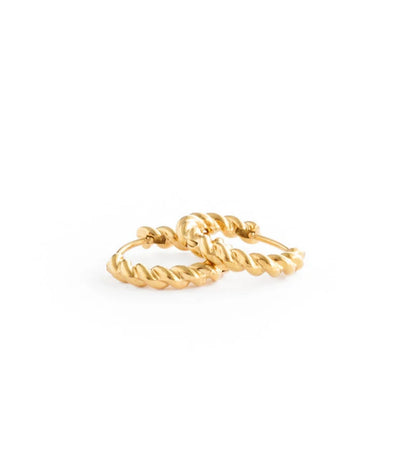 Pip Pop Post Hoop Earrings