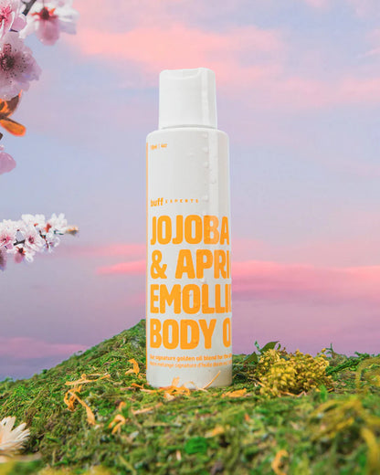 buff Experts Jojoba & Apricot Emollient Body Oil