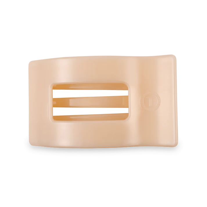 TELETIES Medium Flat Rectangle Claw Clip