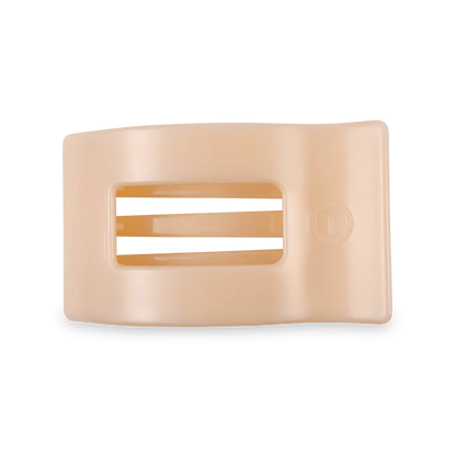 TELETIES Medium Flat Rectangle Claw Clip