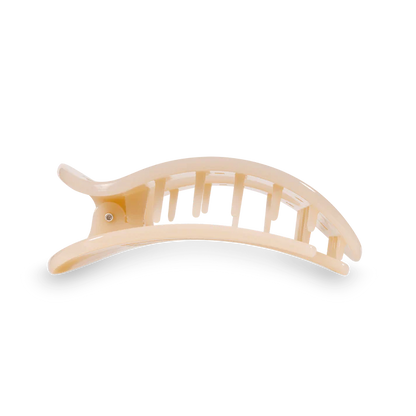 TELETIES Small Flat Round Claw Clip