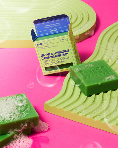 buff Experts Tea Tree & Lemongrass Clarifying Body Soap