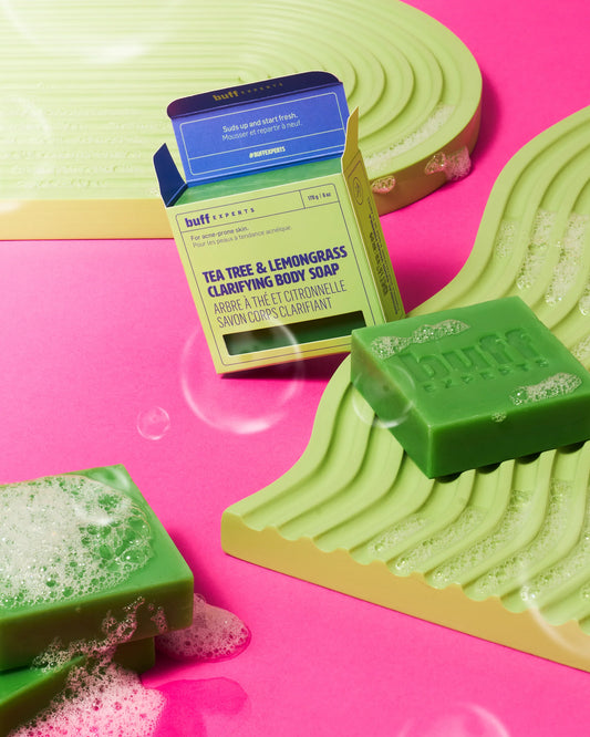 buff Experts Tea Tree & Lemongrass Clarifying Body Soap