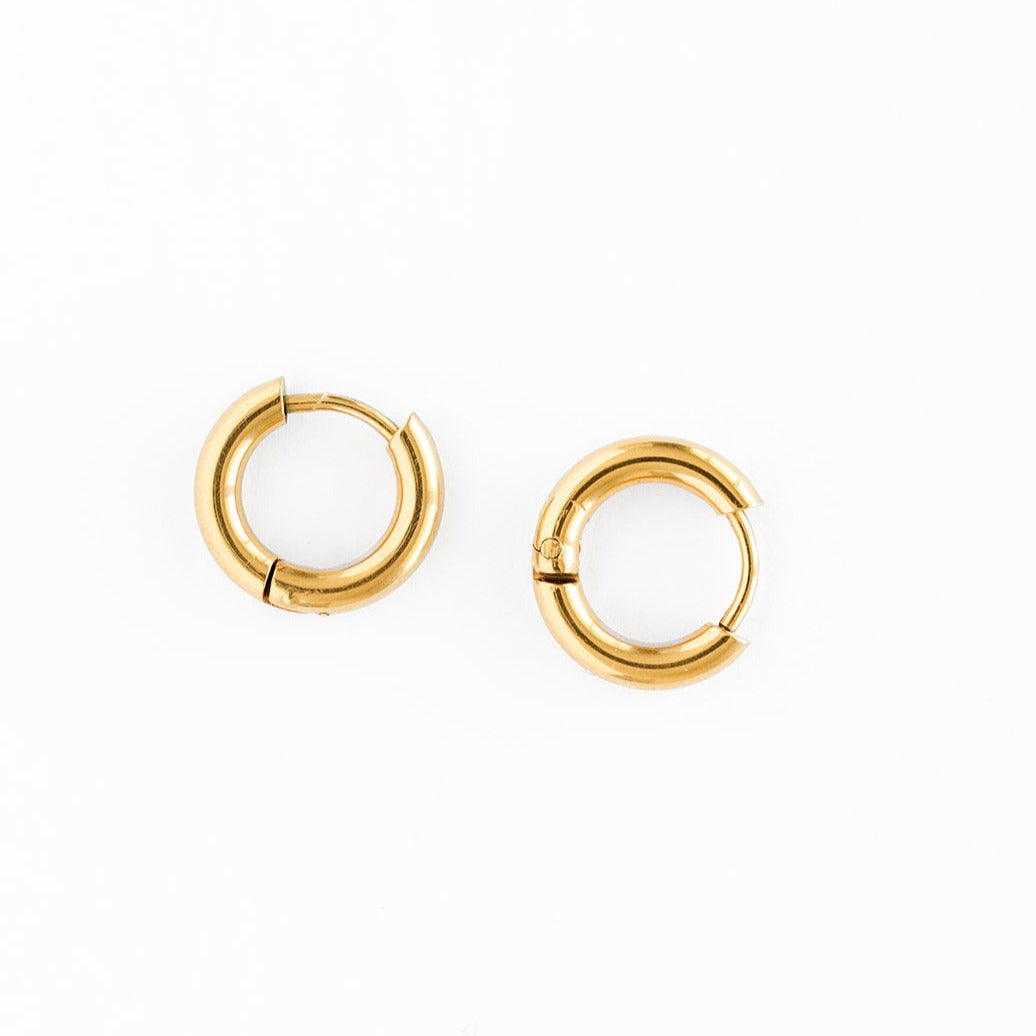 Pip Pop Post Hoop Earrings