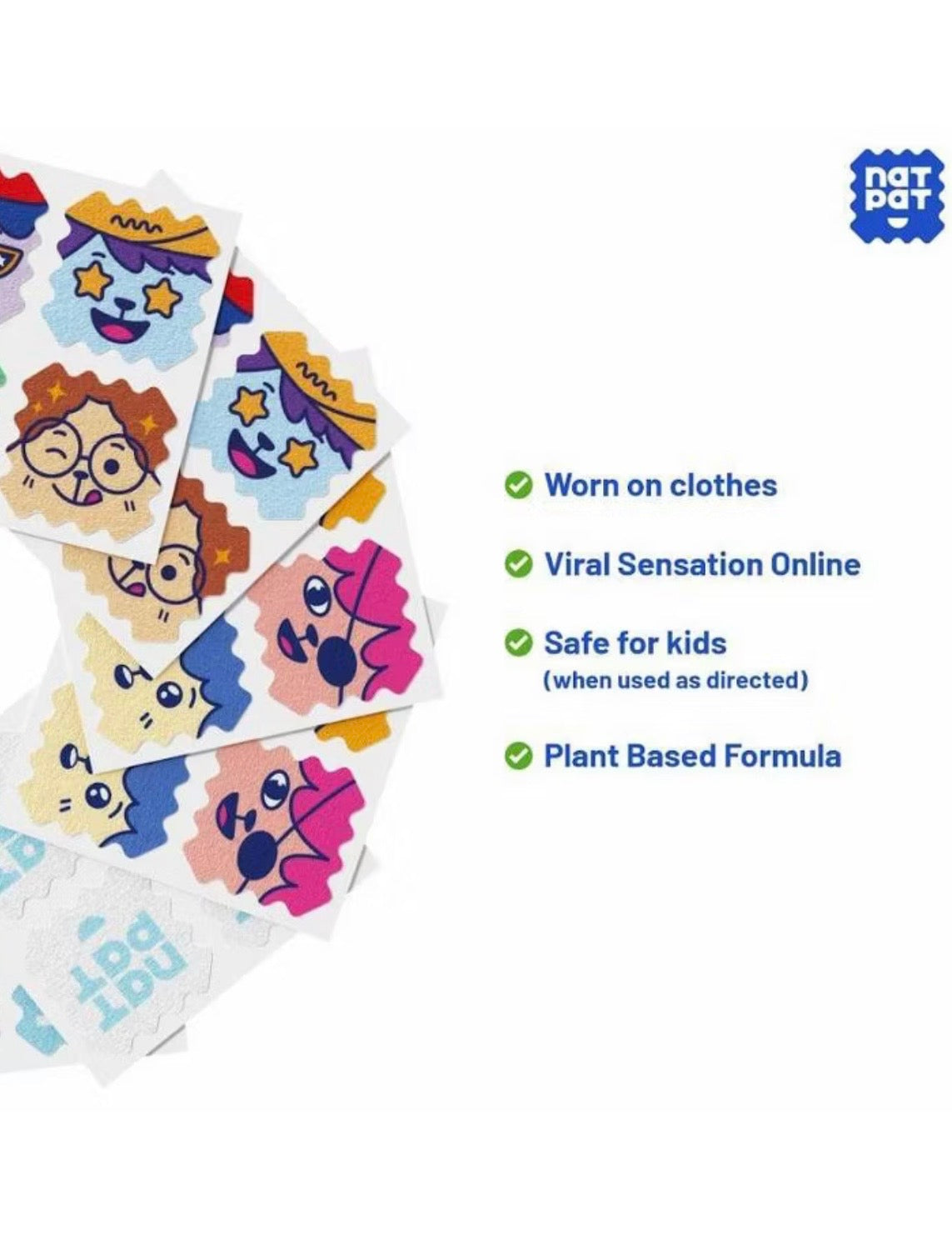 NATPAT Buzz Patch Mosquito Repellent Patches