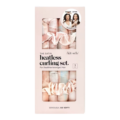 Kitsch Satin Heatless Curling Set