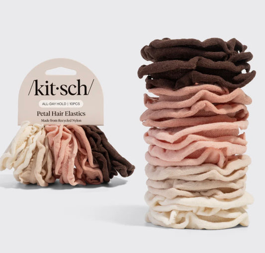 Kitsch Blush Petal Hair Elastics