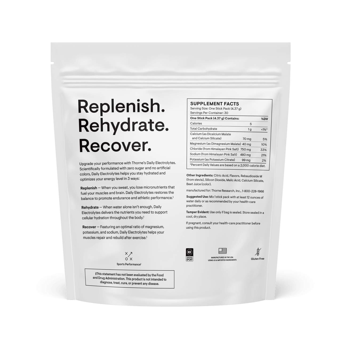 Thorne Daily Electrolyte