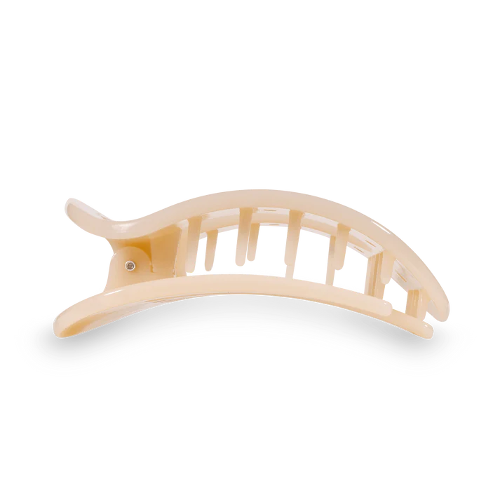 TELETIES Medium Flat Round Claw Clip