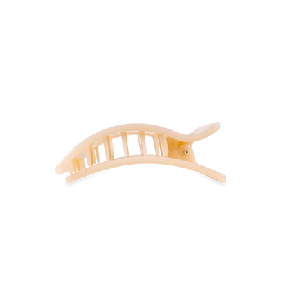 TELETIES Small Flat Rectangle Claw Clip