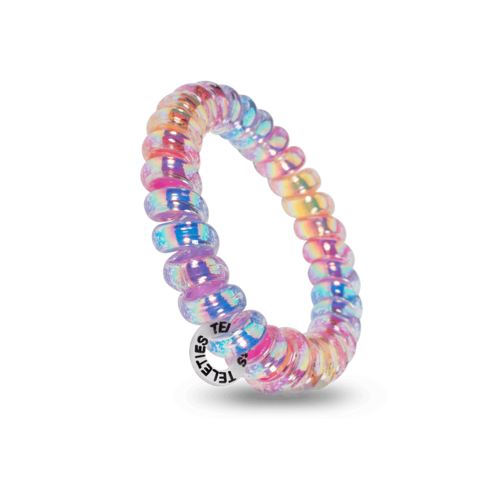 TELETIES Eat Glitter for Breakfast Large Hair Ties