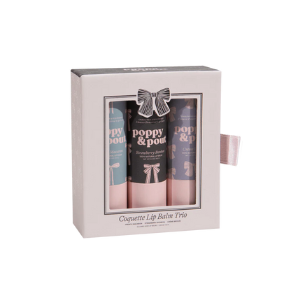 Poppy & Pout Coquette Lip Trio