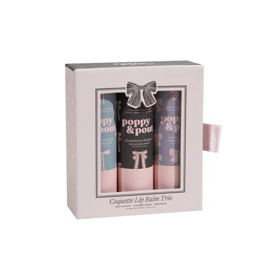 Poppy & Pout Coquette Lip Trio
