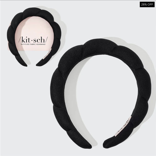 Kitsch Black Cloud Headband