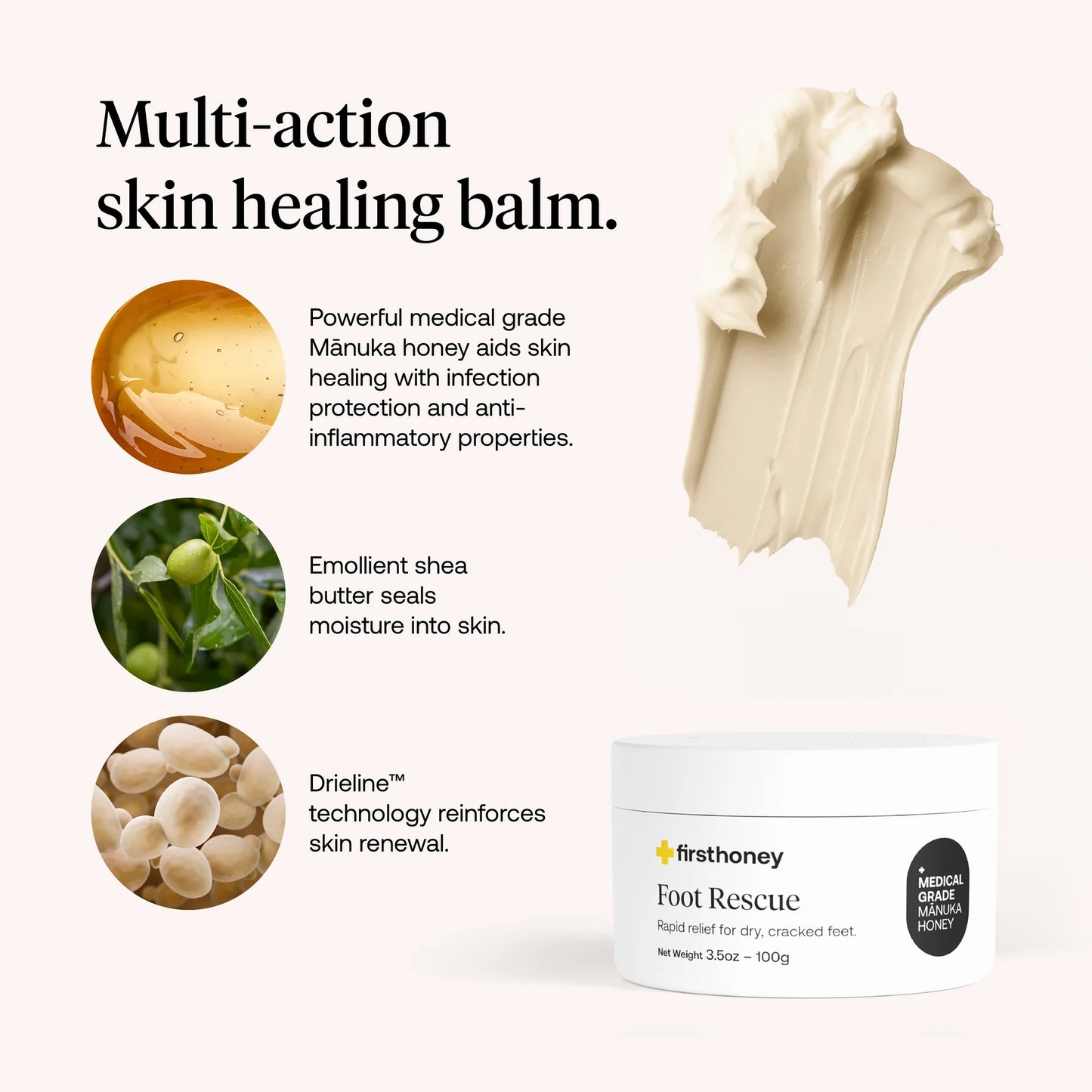 First Honey Foot Cream Rescue