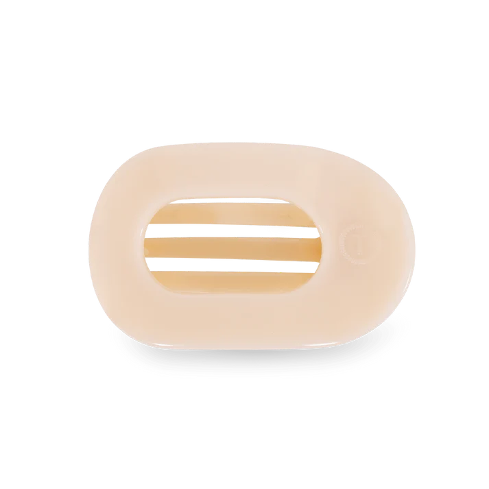 TELETIES Small Flat Round Claw Clip