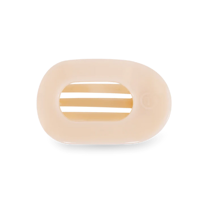 TELETIES Small Flat Round Claw Clip