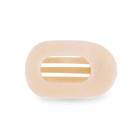 TELETIES Small Flat Round Claw Clip