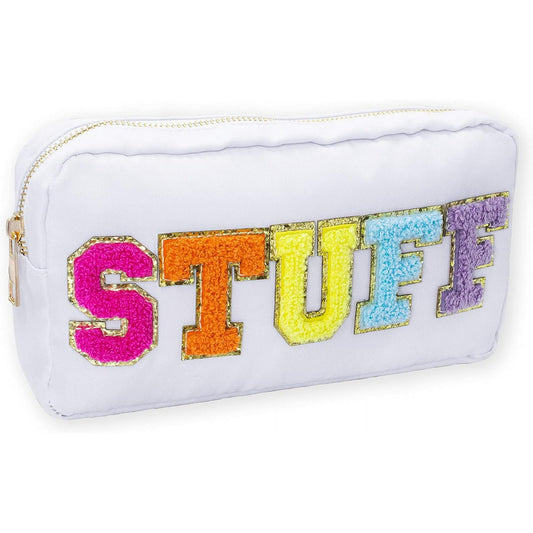 Multi-colored STUFF Pouch