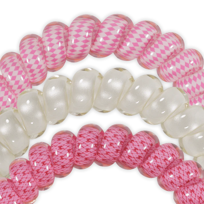 TELETIES Cherry Bomb Large Hair Ties