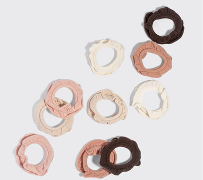 Kitsch Blush Petal Hair Elastics