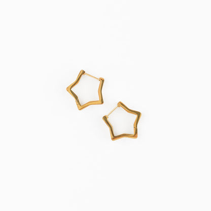 Pip Pop Post Hoop Earrings
