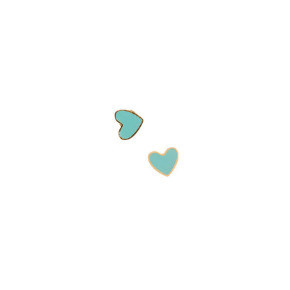 Pip Pop Post Enamel Heart