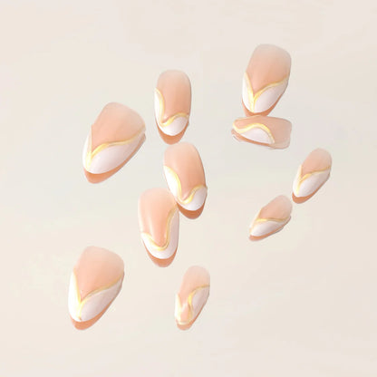 flutterhabit Simple But Make It A Statement Press On Nails