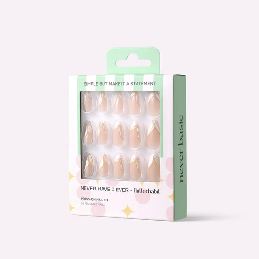 flutterhabit Simple But Make It A Statement Press On Nails